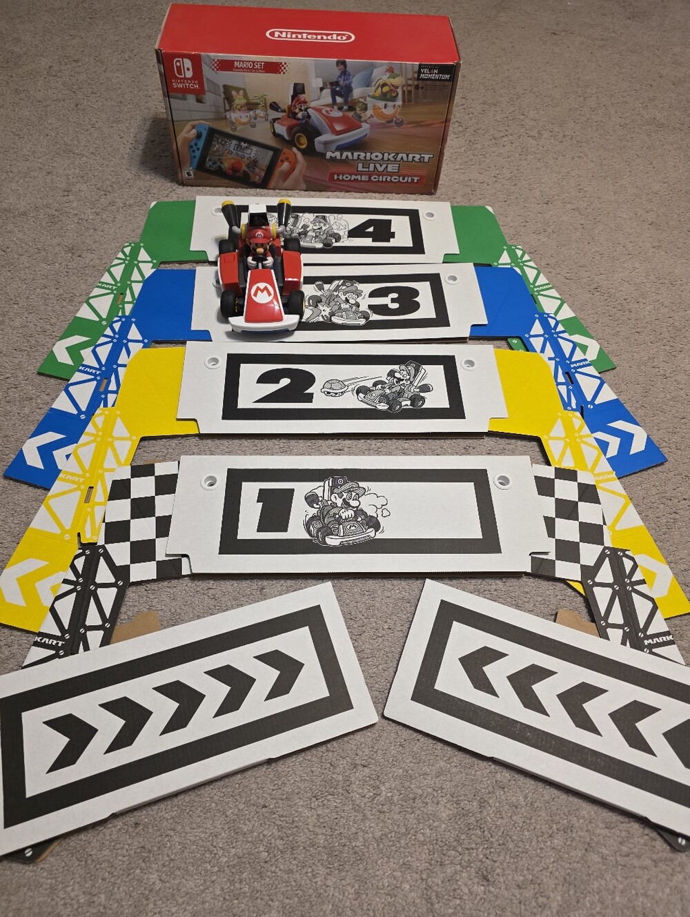 Nintendo Mario Kart Live Home Circuit Racing Set